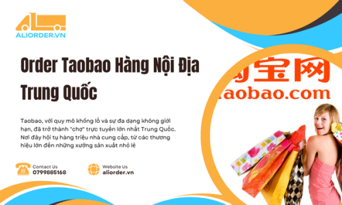 Order Taobao Hàng Nội Địa Trung Quốc